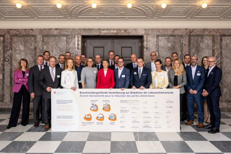 Bund-Vereinbarung zur Reduktion von Food Waste